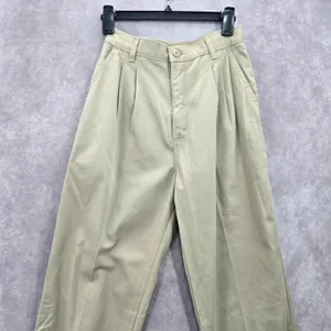 Wrangler Casual Tan Long Tapered Business Cotton Work Formal Pleat Pants 6x36‎ thumbnail 4