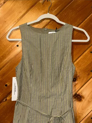 Princess Polly Yumiko Romper in Green Stripe NWT thumbnail 8
