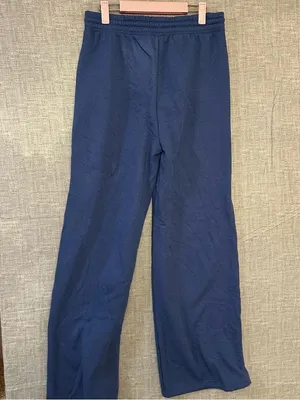 Disney Stitch Christmas pajama sweatpants wide leg size large tall thumbnail 5