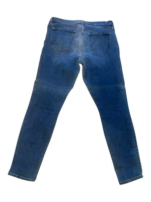 7 FOR ALL MANKIND High Waist Skinny Ankle Jeans size 32 thumbnail 2