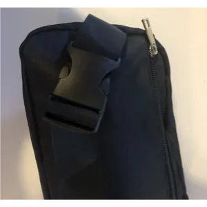 Black Fanny Pack Chest Shoulder or Waist Belt Bag New never used thumbnail 7