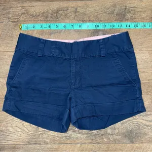 Lilly Pulitzer The Barclay Shorts in Navy 3” Inseam thumbnail 4