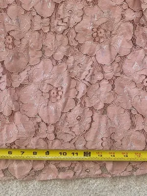 Wayf Emma Puff Sleeve Women’s Blush Size Medium Floral Lace with Cami thumbnail 7