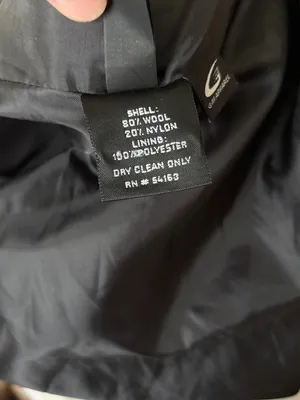 Jones New York Wool Blend Long Trench Overcoat Jacket thumbnail 7