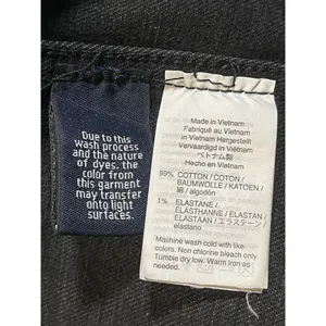 J Crew Mercantile Women's Size XXS Black Denim Jacket‎ in Distressed Wash S-306 thumbnail 5