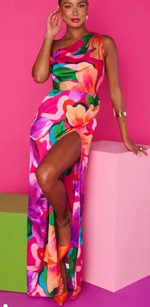 Show Me Your Mumu NWOT - Jodie dress SIZE: small COLOR: water lily thumbnail 1