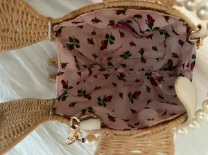 Betsy Johnson Wicker Fish Bag thumbnail 4