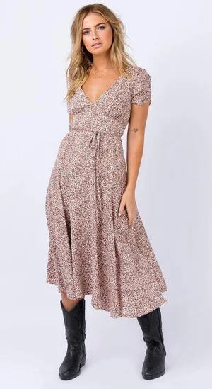 Princess Polly falleni midi dress thumbnail 1