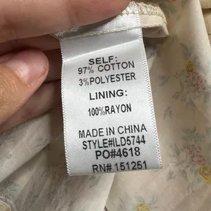In Loom Floral Smocked Maxi Dress Tie Strap Cottagecore Tuckerknuck Style S thumbnail 10