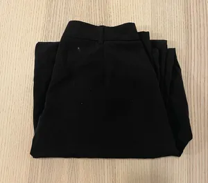 SheIn Black high waisted trouser pants thumbnail 2