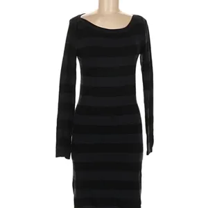 French Connection Black/Navy strip dress thumbnail 5