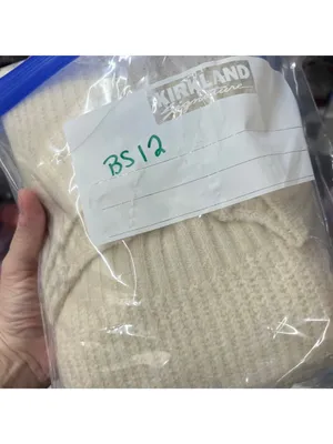 Bobeau Cream Beige Ribbed Knit Pullover Sweater Size Large Quiet Luxury thumbnail 14