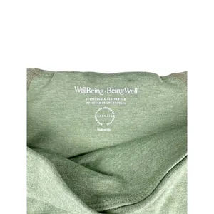 Well Being + Being Well Ashe 7/8 Leggings and Sports Bra in Loden Green Heather thumbnail 3