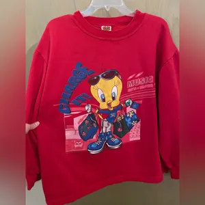 Vintage 90s Looney Tunes Tweety Bird Crewneck Sweatshirt thumbnail 2