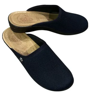 Fly Flot Comfy Slip On Office Mesh Mule Clog Wedge Heel Shoes 40 or 9 thumbnail 1