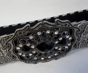 Vintage Metallic Belt NWOT Gray thumbnail 4