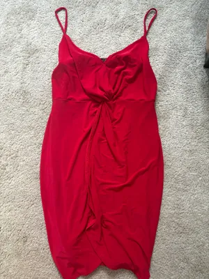 Saints Red Mini Dress Size M thumbnail 2