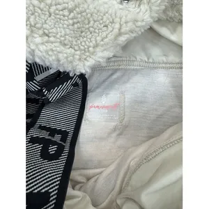 Free People Movement Printed Hit The Slopes Salopette Black Fairisle Combo Sz XS thumbnail 9