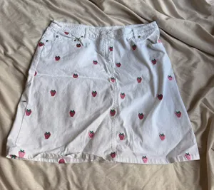 Lilly Pulitzer Vintage Jean Skirt thumbnail 1