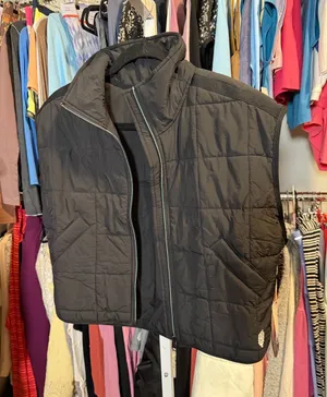 Free people movement pippa puffer packable vest black $148 xsmall thumbnail 1
