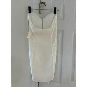 NWT Superdown White Lace Sweetheart Neckline Bodycon Mini Dress thumbnail 3