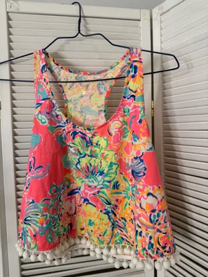Lilly Pulitzer Top Tank Pink XS thumbnail 1