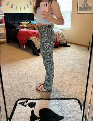Robert Rodriguez Cheetah Jeans thumbnail 3