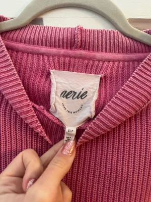 Pink Aerie Knit Sweater thumbnail 2