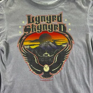 Lynyrd Skynyrd Shirt Womens Sz XL Gray thumbnail 2