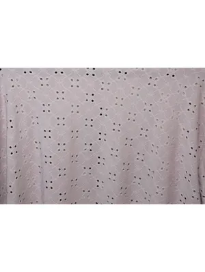 Pink Eyelet Knit Open Front Cardigan Size 2XL thumbnail 4
