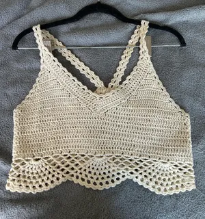 Garage Knit Crop Top thumbnail 1