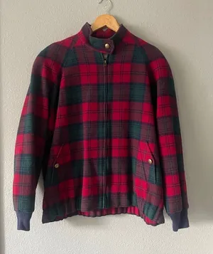 Pendleton Vintage Wool Plaid Jacket thumbnail 1
