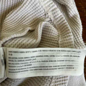 Abercrombie & Fitch Waffle Thermal Long Sleeve Top Small thumbnail 3