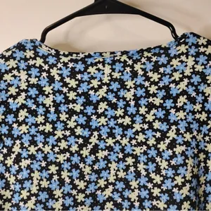 Primark Cares‎ Black Floral Long Sleeve Mini Dress - Size M thumbnail 7