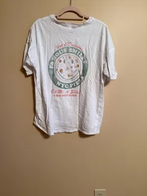 Aerie Oversized T-Shirt Boyfriend Distressed thumbnail 2