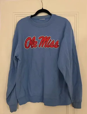 Sweatshirt Ole Miss Blue Size XL thumbnail 1