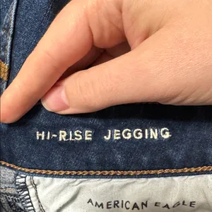 American Eagle 360NE(X)T Level Stretch Hi-Rise Jegging Jeans Distressed size 6 thumbnail 13