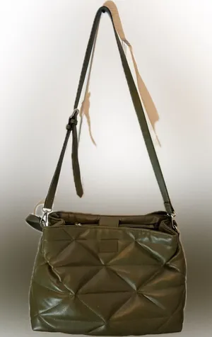T Tahari Green Shoulder Bag nwot thumbnail 1