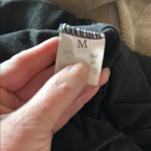Black Jogger Pants Size M thumbnail 6