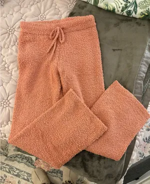 Aerie Sweatpants fuzzy thumbnail 1