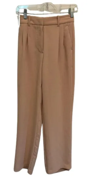 Aritzia Wilfred Effortless Pant Crepe Peach Size 00 thumbnail 1