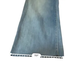 Re/Done NWT Marea Cropped Jeans‎ Women’s Size 26 Wide Leg Mid Rise Light Wash thumbnail 12