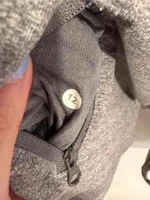 Heavyweight Lululemon Full-Zip Hooded Sweater - Gray thumbnail 3