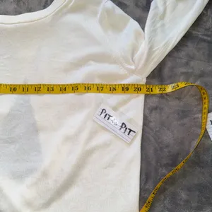 Lululemon Cashlux‎ Still At Ease Cream Open Tulip Back Long Sleeve Knit Sweater thumbnail 9