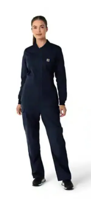 Carhartt W's Relaxed Fit Canvas Coverall Black XL NEW BLACK thumbnail 1