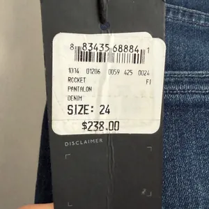 NWT‎ Citizens of Humanity Rocket High Rise Skinny Dark Wash Skinny Jeans Size 24 thumbnail 5