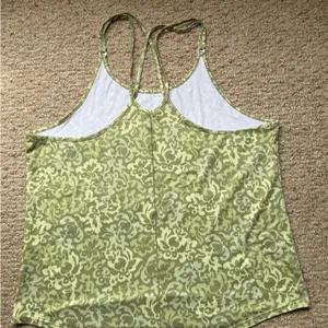 NIKE Green Ornate Print Strappy Tank Top Size XXL thumbnail 10