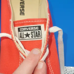 Converse Women's orange Classic Chuck Taylor All-star, Size 10 thumbnail 5