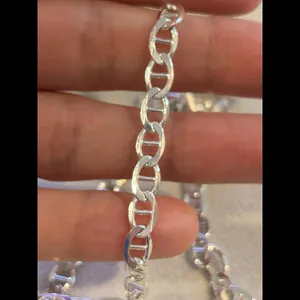 Necklace 925 sterling silver chain 15.51g lot d5 thumbnail 5