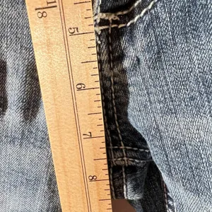 1082‎ | Wrangler Q-Baby Western Bootcut Cowgirl Riding Jeans Blue Womens 1 x 34 thumbnail 5